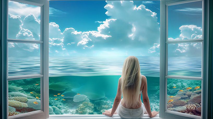 look out of the window by Egon Zitter