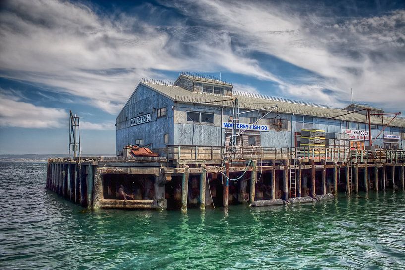 Monterey Harbor by Paul  Voestermans