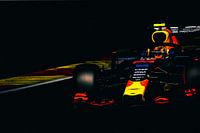 alexander albon während des Formel-1-Grand-Prix von Belgien