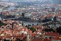 Prague - Cityscape with view on Charles Bridge
