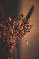 Pflanzen in Glasvase