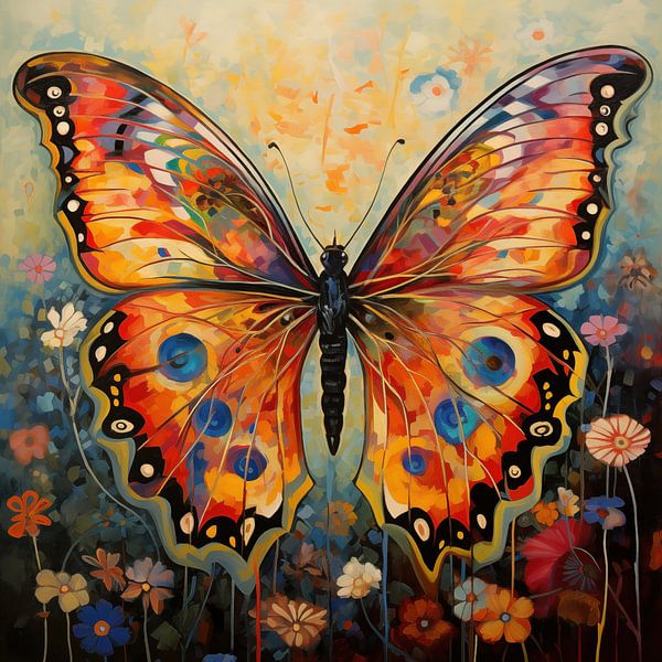 Butterfly abstract by Imagine