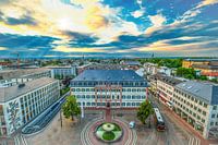 Darmstadt from above - fascinating view from the Ludwigsmonument