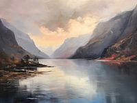 Geirangerfjord im Herbst