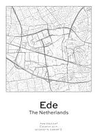 City map - Netherlands - Ede