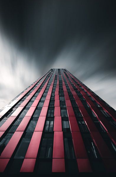 Roter Apfel Gebäude Rotterdam von vedar cvetanovic