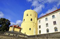 Riga, tower at quay centre