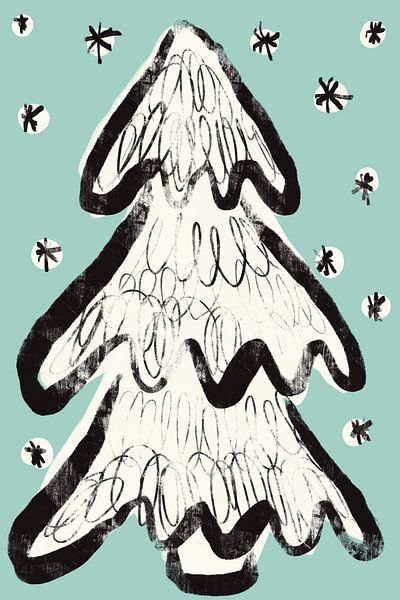 Arbre de Noël (menthe) par Treechild