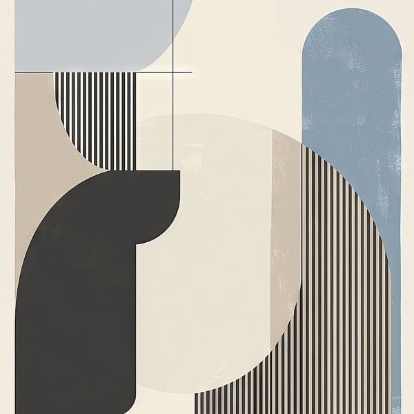 Abstract forms by Poster Art Shop