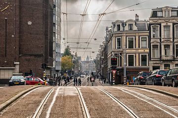 The entrance to the Pijp in Amsterdam. by Don Fonzarelli