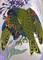 Art Nouveau vogel
