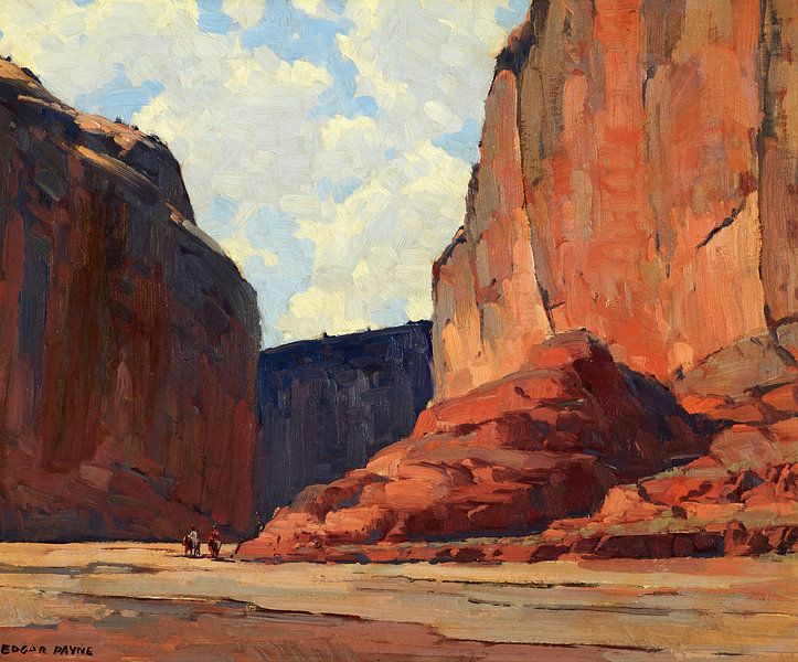 Edgar Payne, Canyon de Chelly, Arizona par finemasterpiece