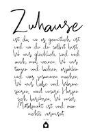 Gedicht Zuhause