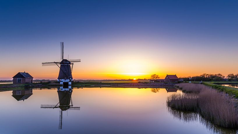 Windmill Wadden Island Texel par Hilda Weges