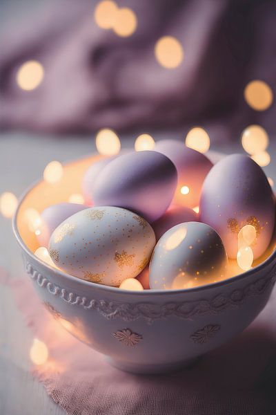 Pastel Purple Eggs von Treechild