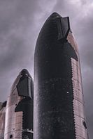 Starships | Two Starship prototypes at SpaceX's Starbase