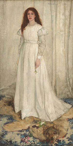 Symphony in White, No. 1: The White Girl, James McNeill Whistler by Masterful Masters
