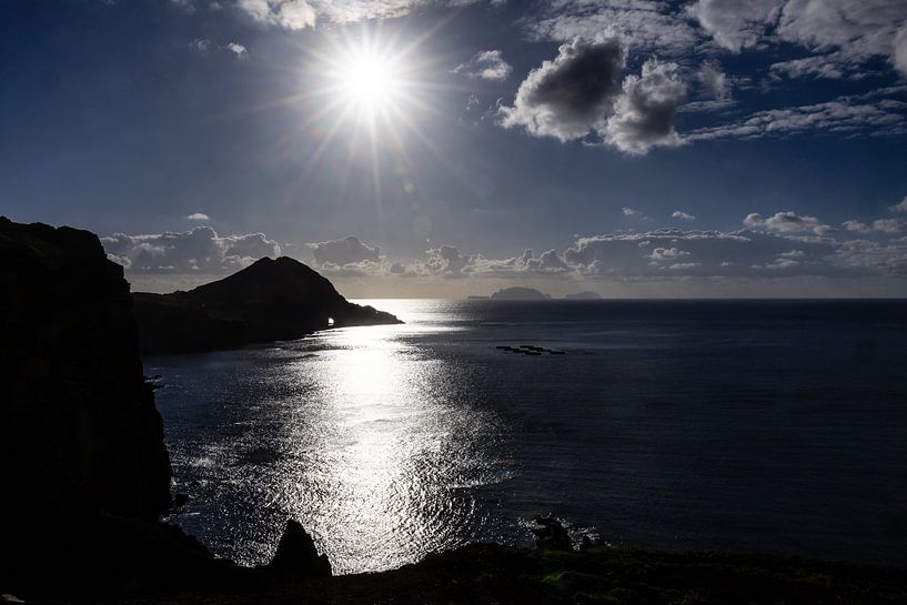 radiant sun on the san lourenco peninsula in madeira by Eric van Nieuwland