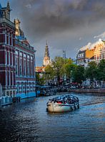 Herbstliche Pracht auf Amsterdams Grachten