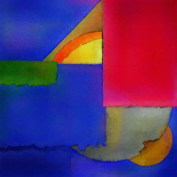 Abstract composition 100 by Angel Estevez