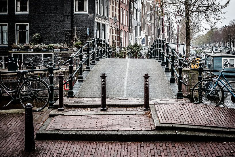 Bruggetje over de grachten (Amsterdam) par H Verdurmen