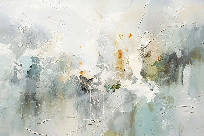 Calmness on Canvas | Abstract van Blikvanger Schilderijen