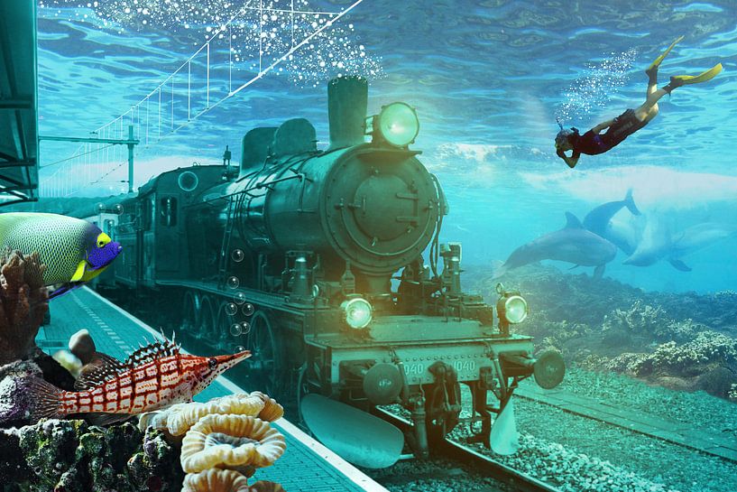  Fantasierijke Onderwaterwereld by Aafke's Art