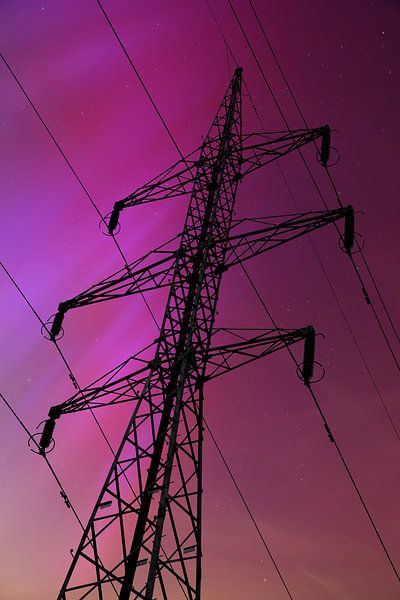 Northern lights in Belgium by Retrotimes