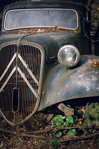 Abandoned Citroën oldtimer by Tim Vlielander