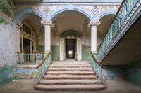 The abandoned entrance of Beelitz