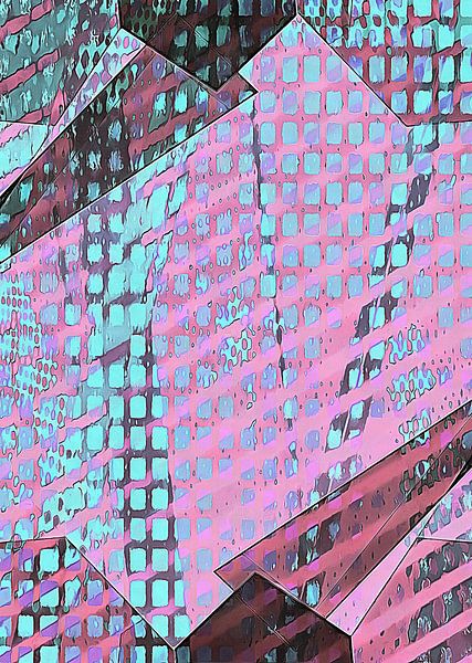 Multicolored Experimental Headache 6 by Dorothy Berry-Lound