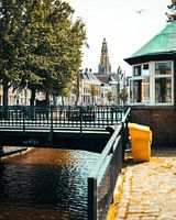 Hoge der A photographié devant le pont