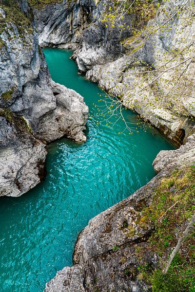 Lech-See am Lechfall bei Füssen von Flatfield