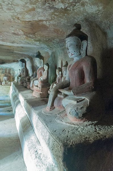 Yinmabin Township: Phowintaung grotten von Maarten Verhees