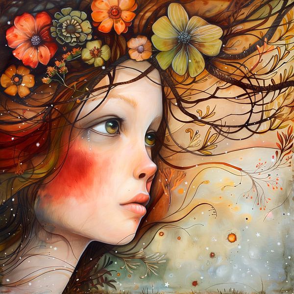 Spring fantasy by Jutta Maria Pusl