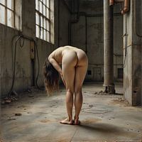 Nackt in der Fabrik