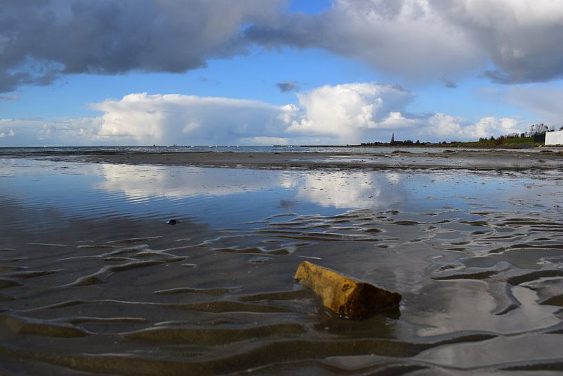 Weerspiegelende wolken par Hindeloopen Natuurlijk
