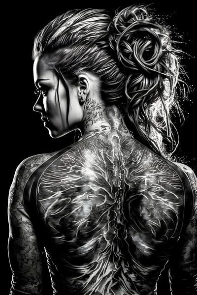 Hot Tattoo Beauty by Mutschekiebchen