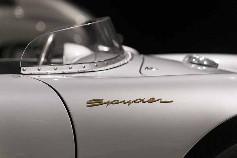 Porsche 550 Spyder - Close up - Porsche Museum by Johan van Venrooy