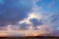 Clouds over the Wadden Sea