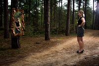 Wald Spiegel Reflexion - Enchanted Forest Kunst