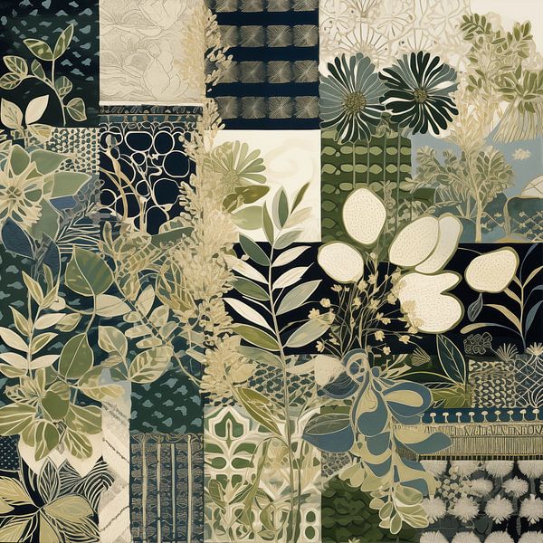 Jardin de textures par Color Square