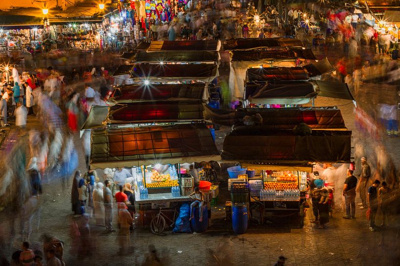 Djemaa el Fna Platz in Marrakesch von Easycopters