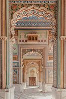 Patrika Gate | Reisefotografie Druck | Jaipur Indien
