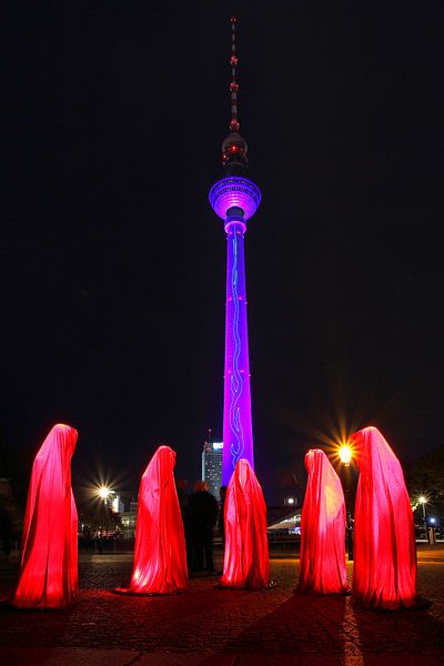 Berlin television tower in a special light by Frank Herrmann