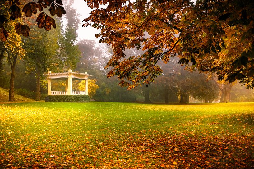 Noorderplantoen Groningen in autumn colors by Jacco van der Zwan