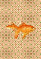 Glücklicher Goldfisch