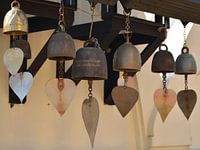 Thai Buddhist bells at Wat Saket, Bangkok