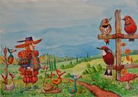 HIER, EINIGE AUSLÄNDER!