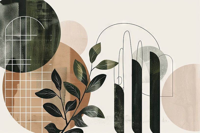 Harmonie verte par Poster Art Shop